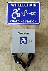 Clearview Wheelchair Charging Station